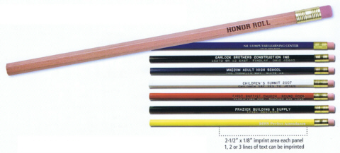 Personalized Hex Pencils & Custom Logo Hex Pencils