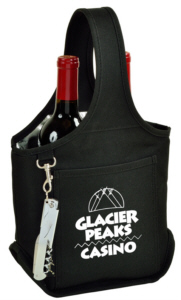 Personalized Wine Totes - Custom Printed Wine Totes