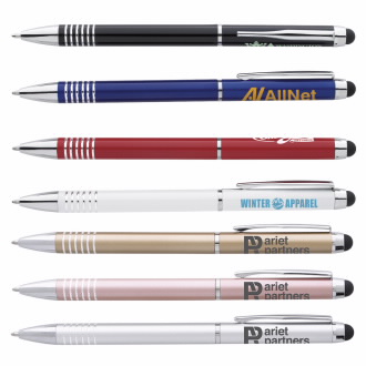 Personalized Metal Twist Stylus Pens & Custom Logo Metal Twist Stylus Pens