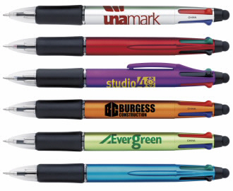 Personalized Pens & Custom Printed Logo Metallic Stylus Pens