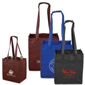 Personalized Wine Totes & Custom Printed Wine Totes