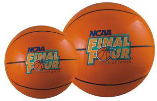 Personalized Basketball Beach Balls & Custom Printed Basketball Beach Balls