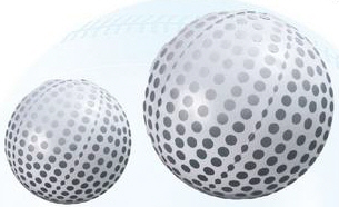 Personalized Golf Ball Beach Balls & Custom Printed Golf Ball Beach Balls