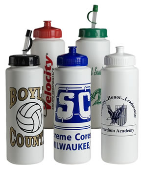 Personalized Sports Bottles & Custom Logo 32 oz. Classic Sports Bottles