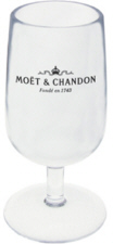 Personalized Plastic Champagne Glasses & Custom Printed Plastic Champagne Glasses