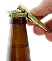 Personalized Bullet Bottle Opener Key Tags & Custom Printed Bullet Bottle Opener Key Tags