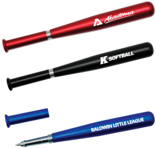Personalized Baseball Bat Pens & Custom Printed Baseball Bat Pens