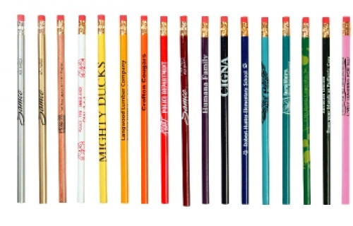 Personalized Pencils & Custom Logo Economy Round Pencils