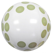 Personalized Golf Ball Beach Balls & Custom Printed Golf Ball Beach Balls