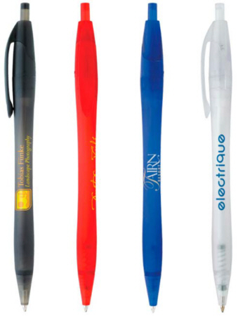 Personalized Pens & Custom Printed Frosted Dart Pens