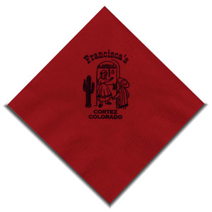 Personalized Beverage Napkins & Custom Logo Beverage Napkins