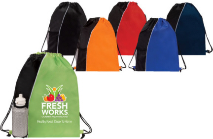 Personalized Drawstring Backpacks & Custom Logo Drawstring Backpacks