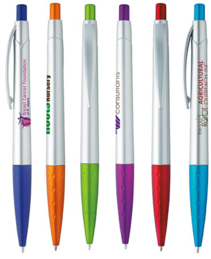 Personalized Flav Silver Pens & Custom Printed Flav Silver Pens