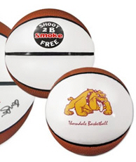 Personalized Basketballs & Custom Logo Signature Mini Basketballs