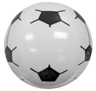 soccer ball beach ball