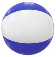 Personalized Blue/White Beach Balls & Custom Printed Blue/White Beach Balls